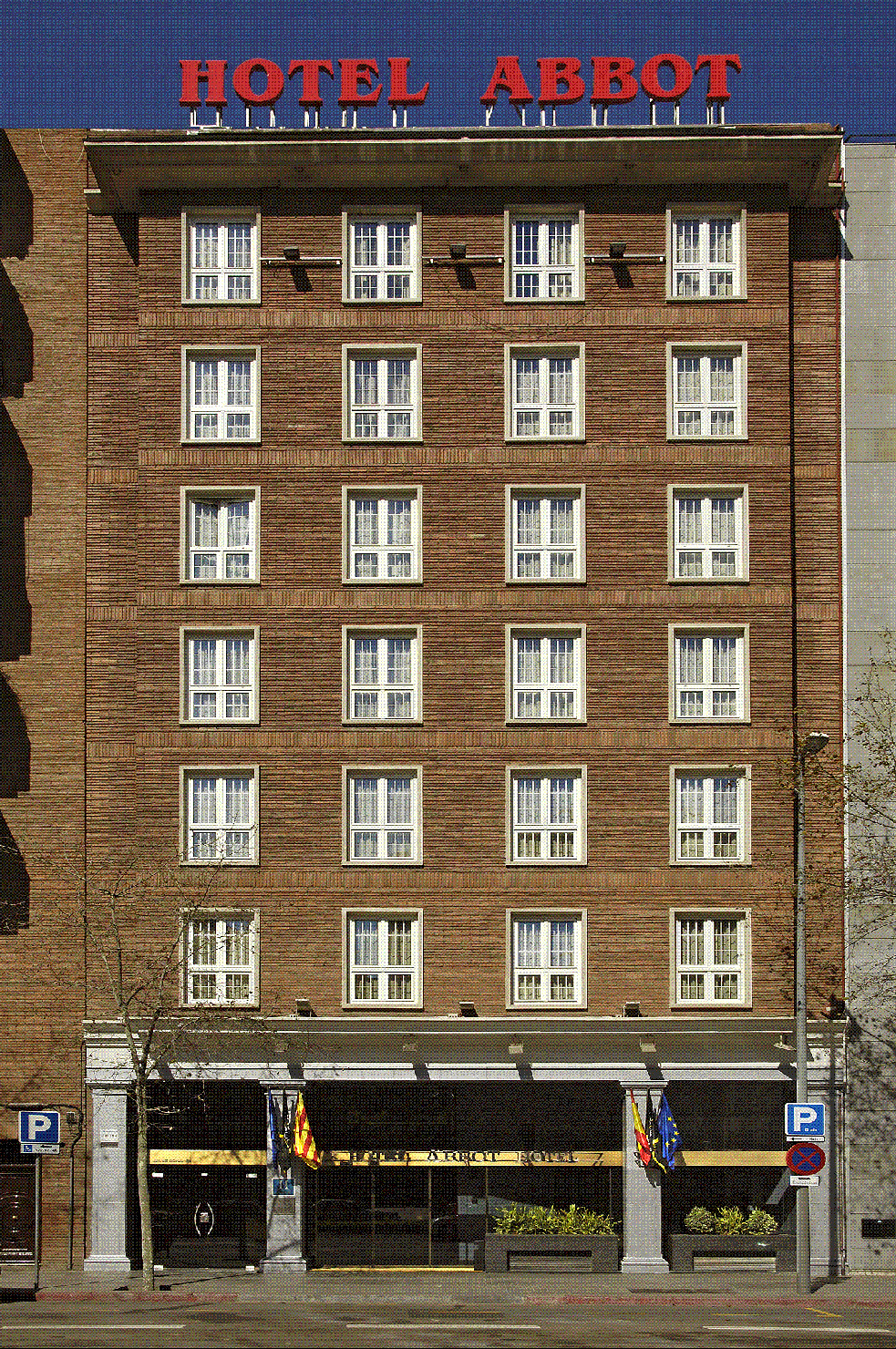Hotel Abbot Барселона Экстерьер фото
